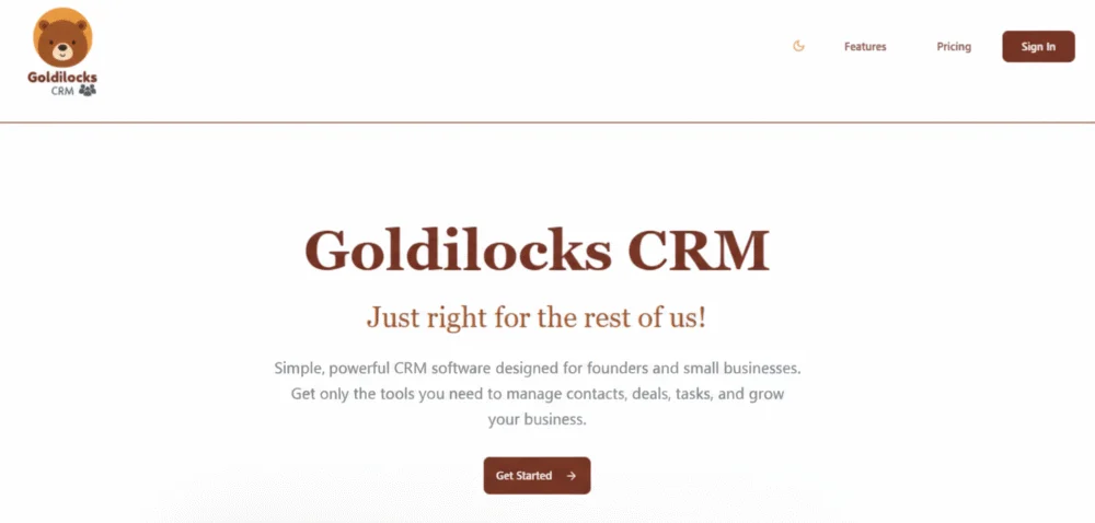 Goldilocks CRM: The ‘Just Right’ Solution for Small Businesses