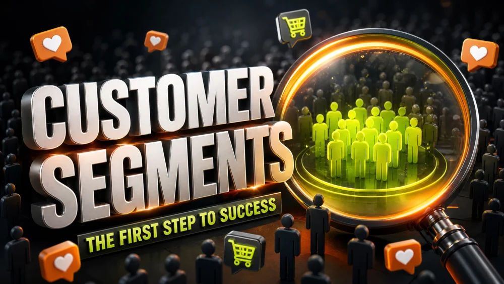 Business Model Canvas Template: Customer Segments Guide