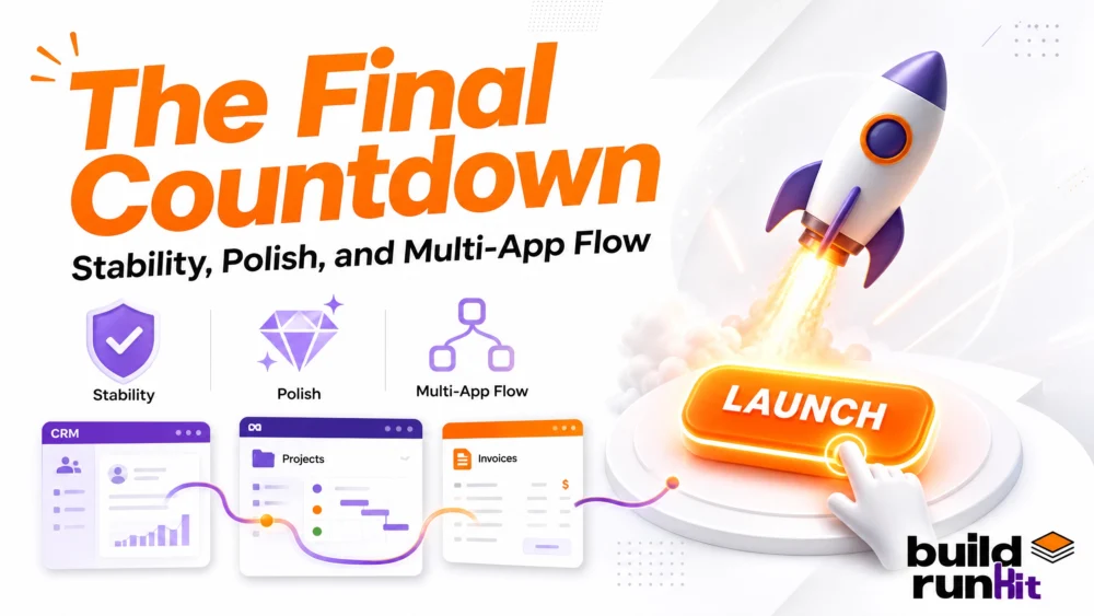 The Final Countdown: Stability, Polish, and Multi-App Flow